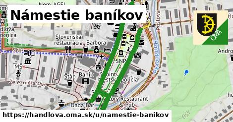 Námestie baníkov, Handlová