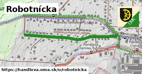 Robotnícka, Handlová