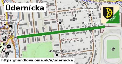 Údernícka, Handlová