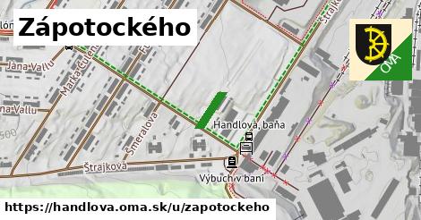 Zápotockého, Handlová