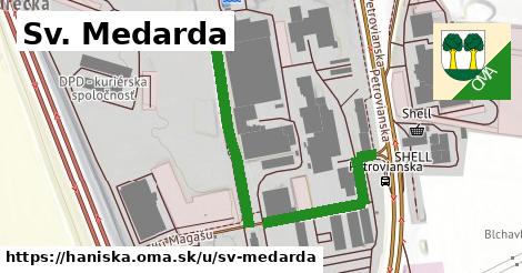 Sv. Medarda, Haniska