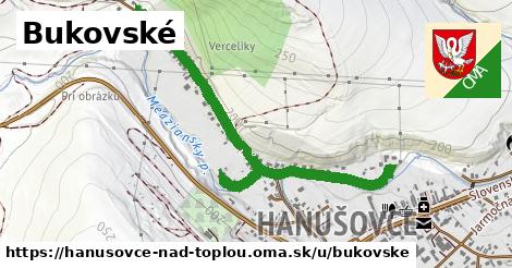 Bukovské, Hanušovce nad Topľou