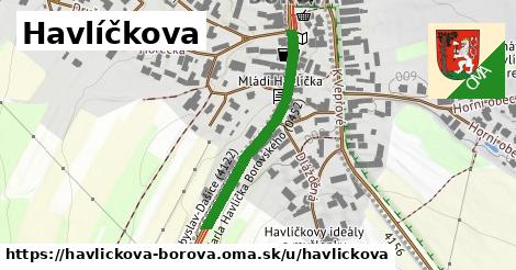 ilustrácia k Havlíčkova, Havlíčkova Borová - 315 m