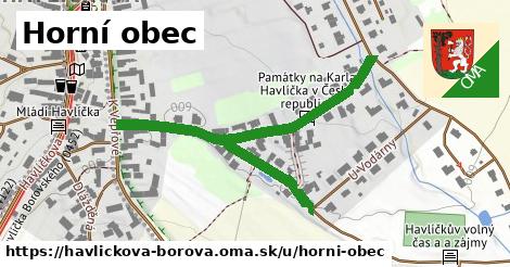 Horní obec, Havlíčkova Borová