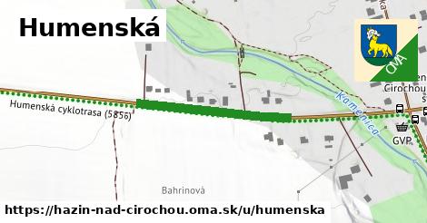 ilustrácia k Humenská, Hažín nad Cirochou - 268 m