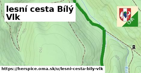 ilustrácia k lesní cesta Bílý Vlk, Heršpice - 3,6 km