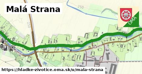 ilustrácia k Malá Strana, Hladké Životice - 2,1 km