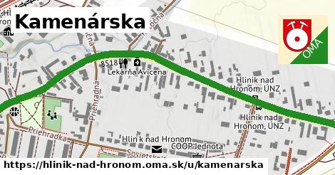 ilustrácia k Kamenárska, Hliník nad Hronom - 0,88 km