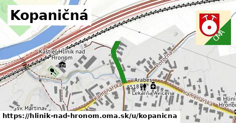 ilustrácia k Kopaničná, Hliník nad Hronom - 140 m