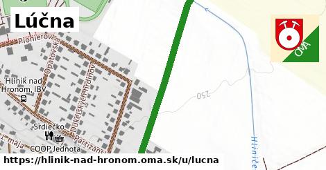 ilustrácia k Lúčna, Hliník nad Hronom - 411 m