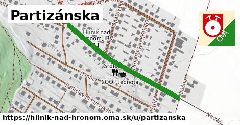 Partizánska, Hliník nad Hronom