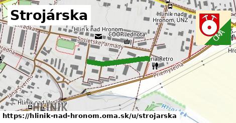 ilustrácia k Strojárska, Hliník nad Hronom - 200 m