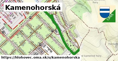 ilustrácia k Kamenohorská, Hlohovec - 0,99 km