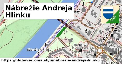 Nábrežie Andreja Hlinku, Hlohovec