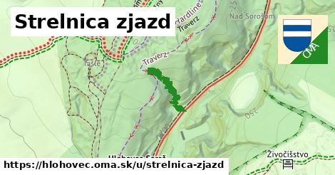 ilustrácia k Strelnica zjazd, Hlohovec - 141 m