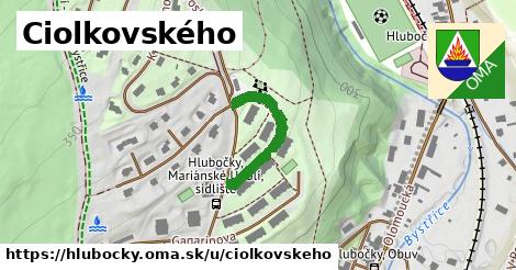ilustrácia k Ciolkovského, Hlubočky - 217 m