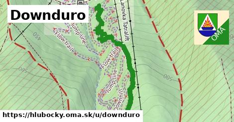 Downduro, Hlubočky