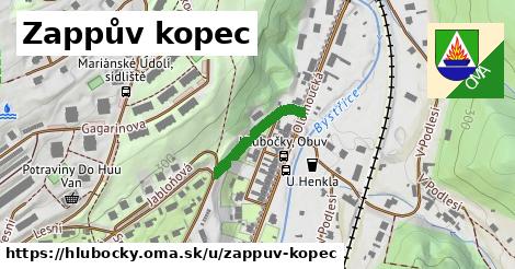 Zappův kopec, Hlubočky