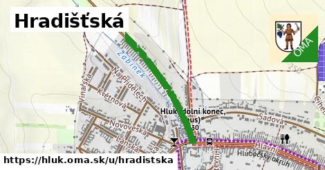 ilustrácia k Hradišťská, Hluk - 578 m