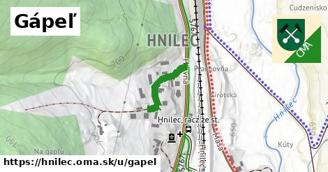 ilustrácia k Gápeľ, Hnilec - 158 m