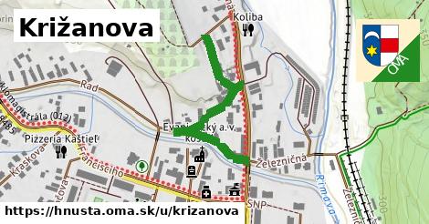 ilustrácia k Križanova, Hnúšťa - 390 m