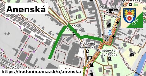 Anenská, Hodonín