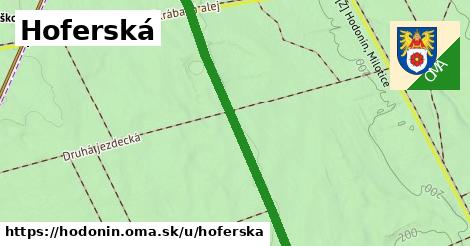 ilustrácia k Hoferská, Hodonín - 2,0 km