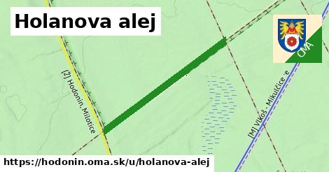 Holanova alej, Hodonín