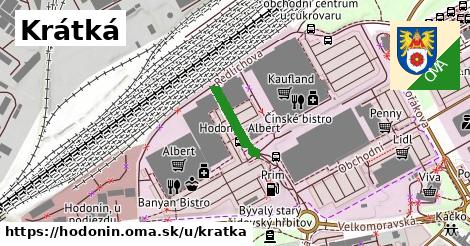 Krátká, Hodonín