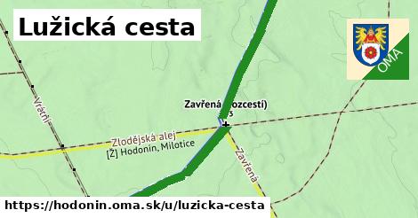 ilustrácia k Lužická cesta, Hodonín - 1,23 km