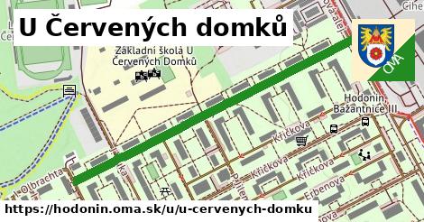 ilustrácia k U Červených domků, Hodonín - 543 m