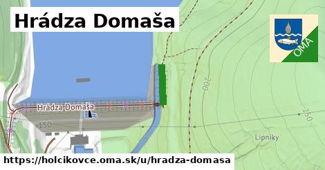 ilustrácia k Hrádza Domaša, Holčíkovce - 92 m