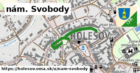 nám. Svobody, Holešov