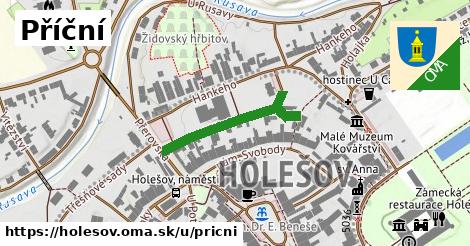 Příční, Holešov