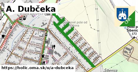 A. Dubčeka, Holíč