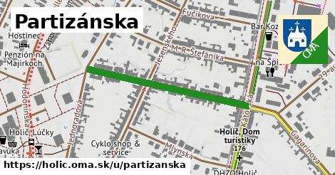 Partizánska, Holíč