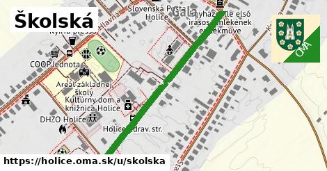 ilustrácia k Školská, Holice - 439 m