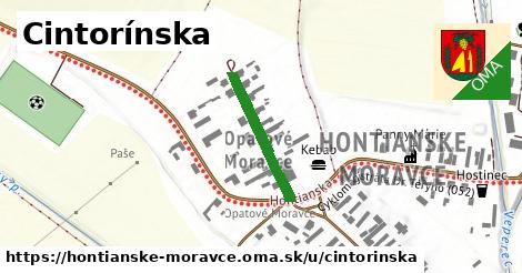 ilustrácia k Cintorínska, Hontianske Moravce - 203 m