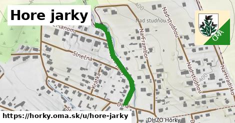 Hore jarky, Hôrky