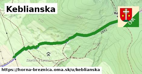 Keblianska, Horná Breznica