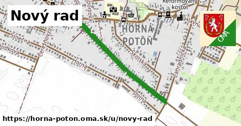 ilustrácia k Nový rad, Horná Potôň - 0,76 km