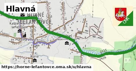 ilustrácia k Hlavná, Horné Lefantovce - 2,0 km