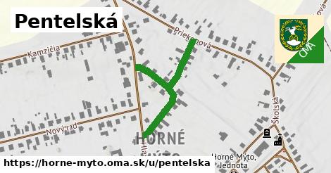 ilustrácia k Pentelská, Horné Mýto - 353 m