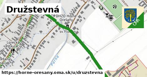 Družstevná, Horné Orešany