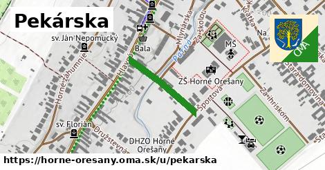 Pekárska, Horné Orešany