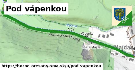 ilustrácia k Pod vápenkou, Horné Orešany - 0,78 km