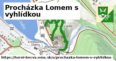 ilustrácia k Procházka Lomem s vyhlídkou, Horní Bečva - 572 m