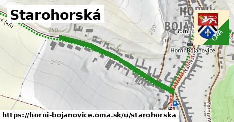 Starohorská, Horní Bojanovice