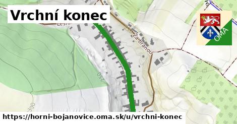 ilustrácia k Vrchní konec, Horní Bojanovice - 332 m