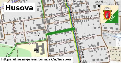 Husova, Horní Jelení